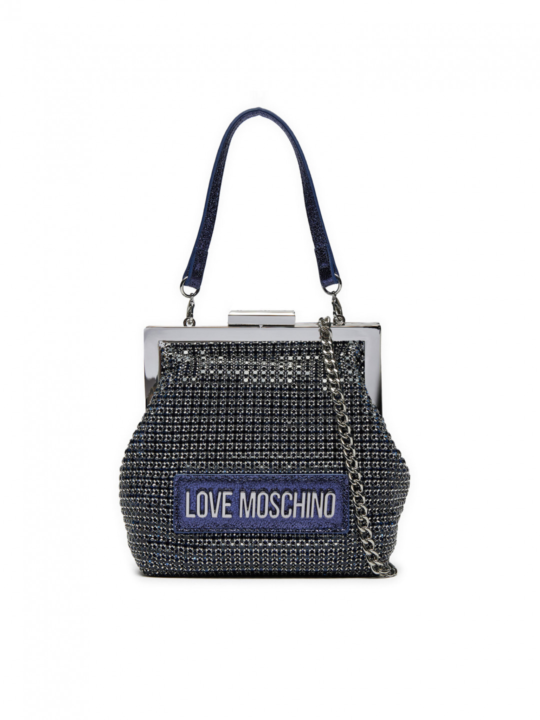 LOVE MOSCHINO Kabelka JC4043PP1LLP176A Tmavomodrá